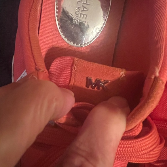 Michael Michael Kors Leather/Textile Upper Sneakers, Women’s 6, good condition - Picture 6 of 13